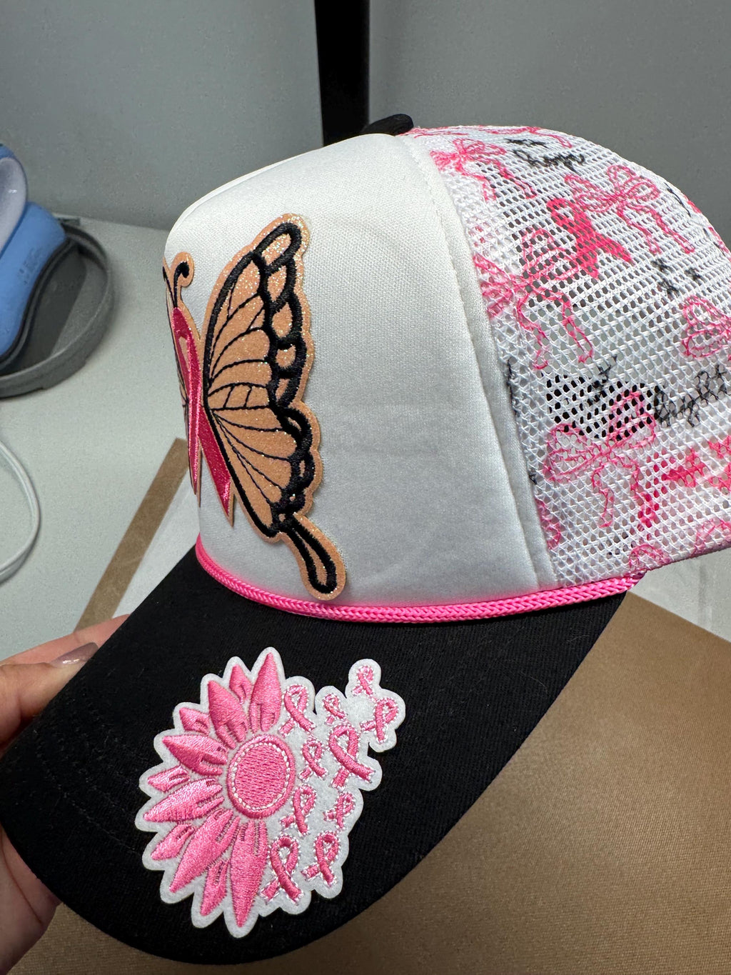 Breast Cancer Awareness Trucker Hat