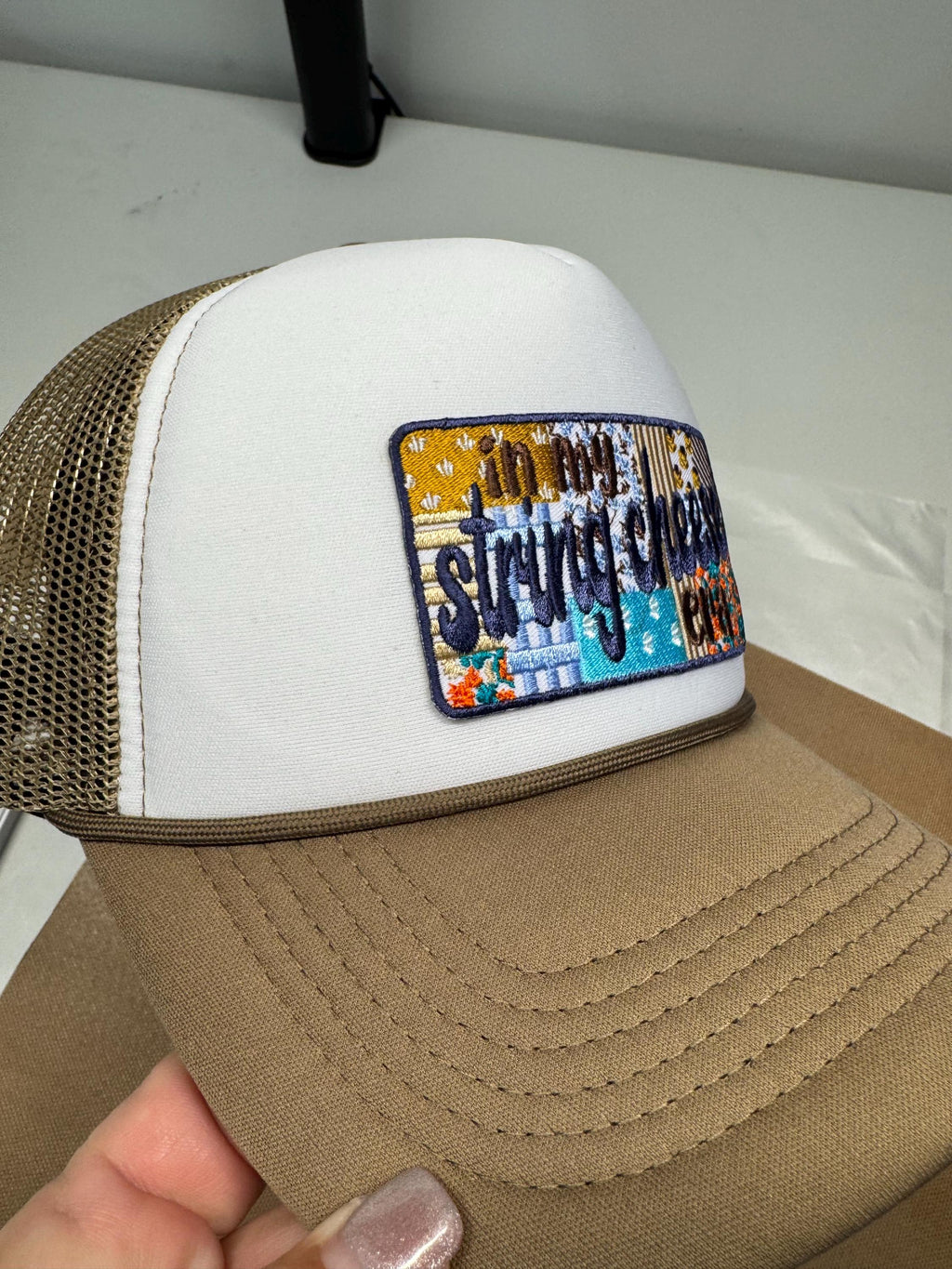 In My String Cheese Era Trucker hat