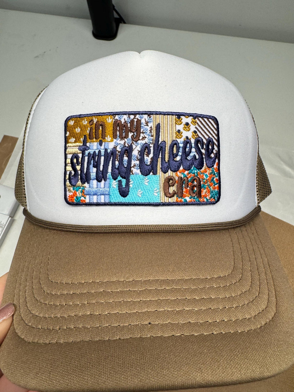 In My String Cheese Era Trucker hat