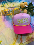 Mama Lemon and Bow Trucker hat