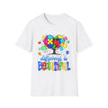 Autism Puzzle Heart Tree T-Shirt | Different Is Awareness Tee