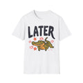 Later Alligator T-Shirt | Retro Distressed Crocodile Graphic Tee