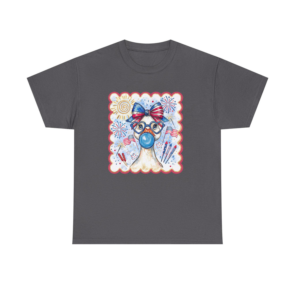 Patriotic Llama with Sunglasses Tee | 4th of July, Americana