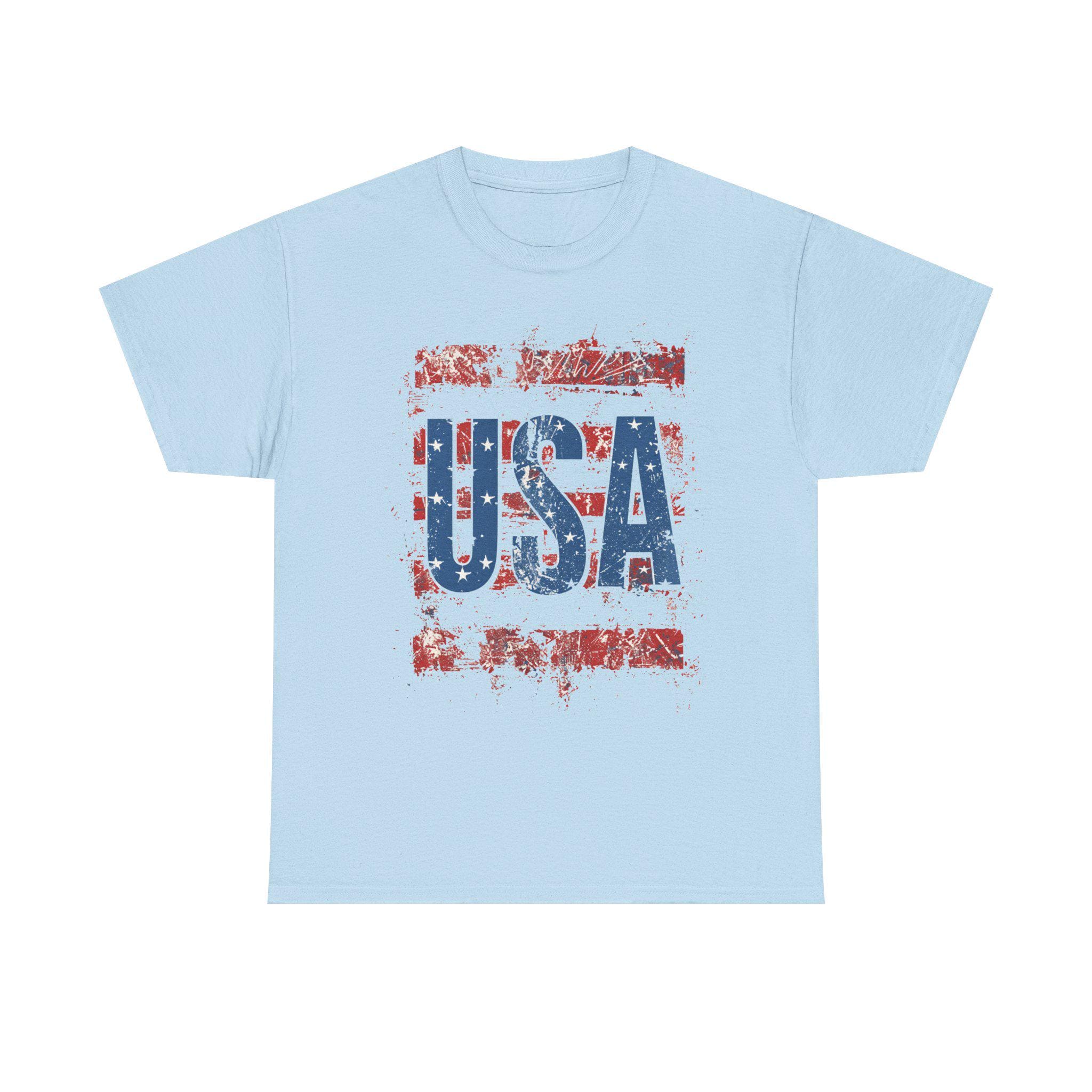 Distressed USA Flag Tee | Patriotic American Shirt