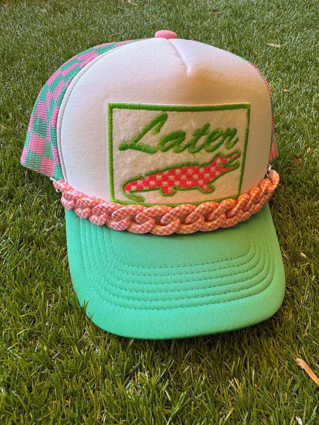 Later Gator custom trucker hat