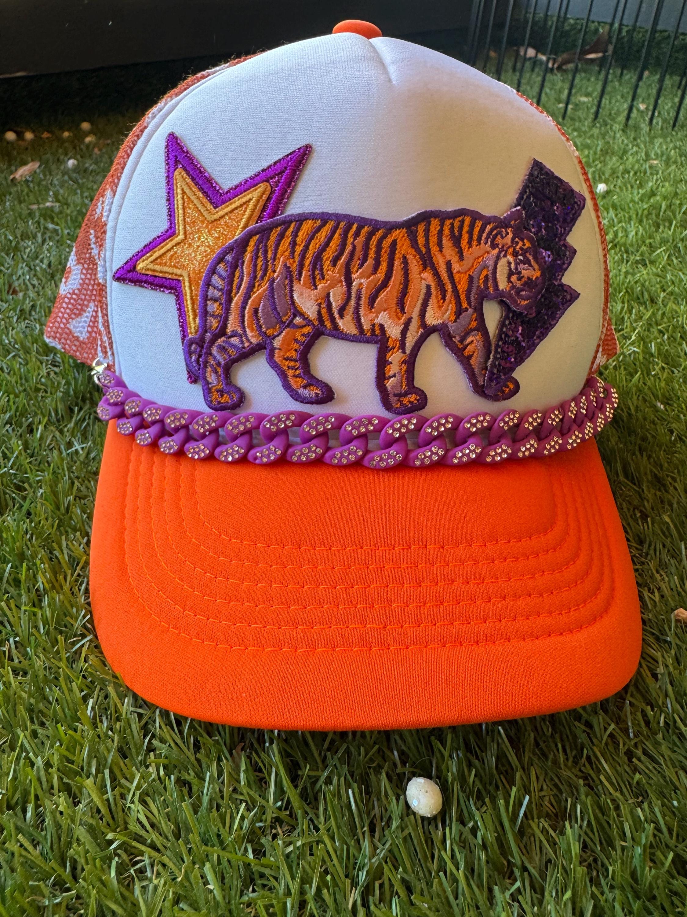 Clemson Tiger trucker hat