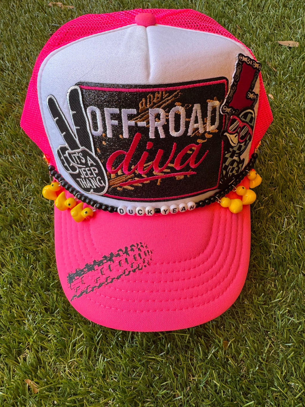 Off Road Diva Jeep trucker hat