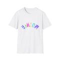 Mother rainbow tie dye letters T-Shirt | colorful mom tee
