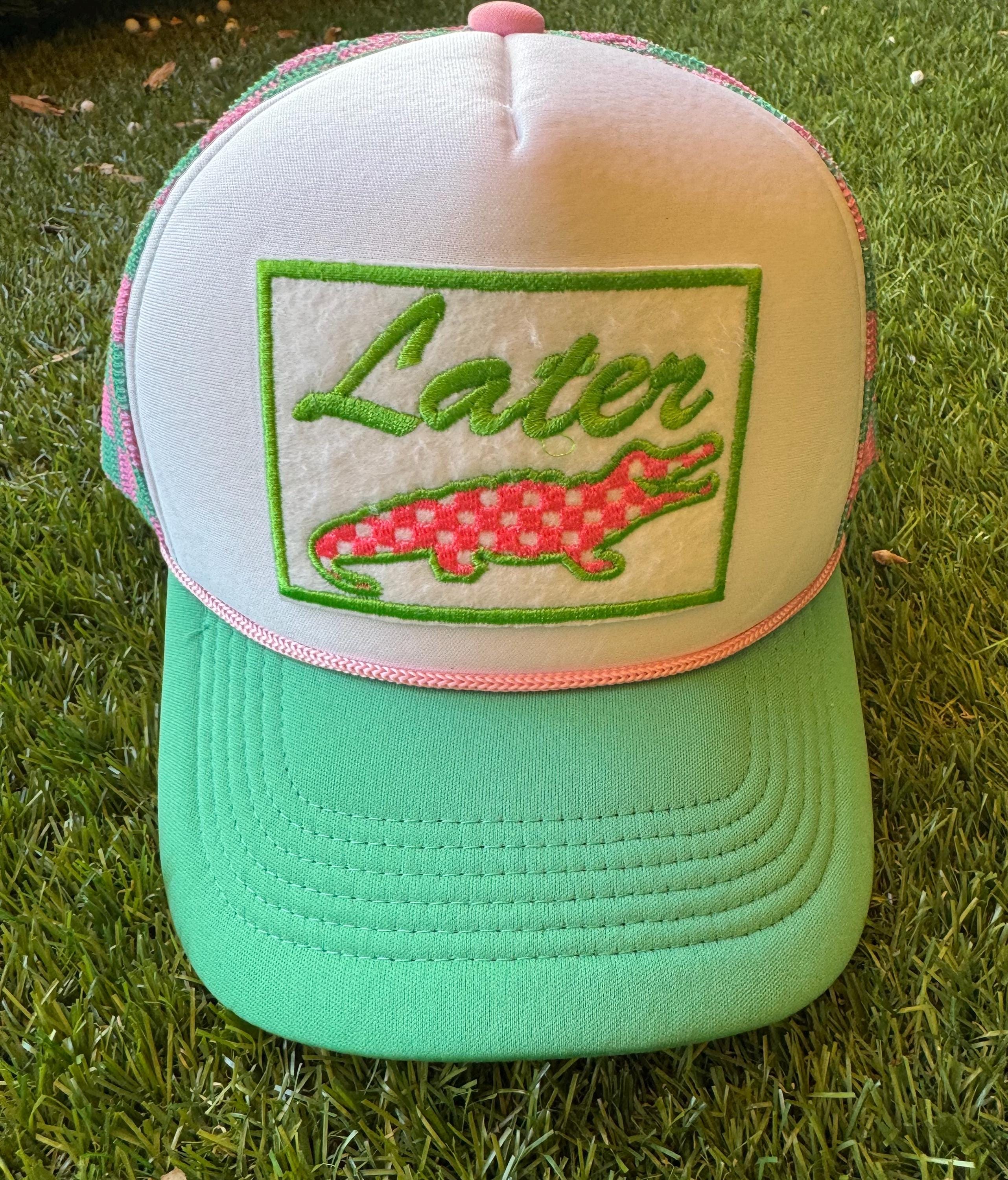 Later Gator custom trucker hat