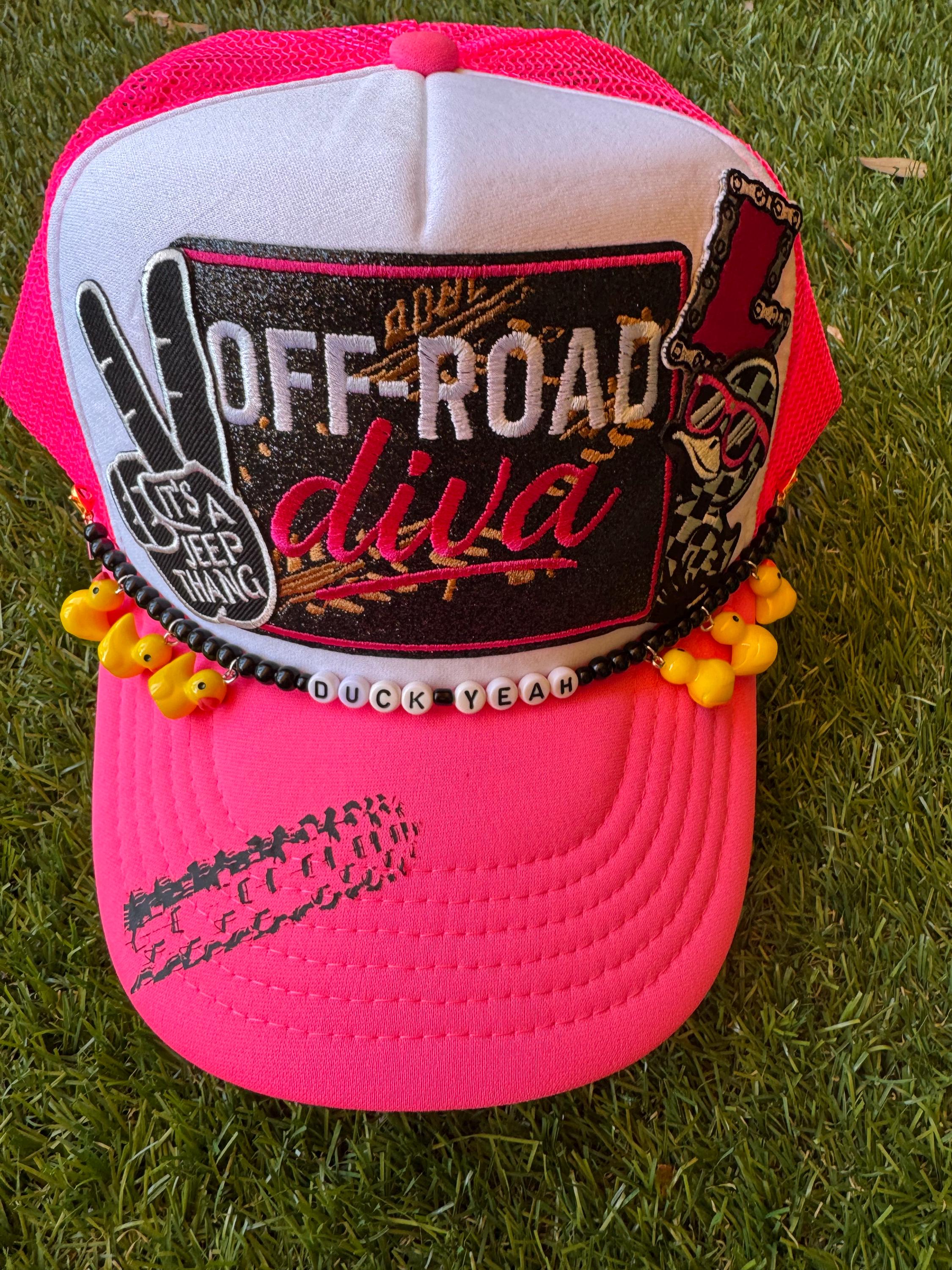 Off Road Diva Jeep trucker hat