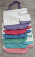Canvas tote bag set
