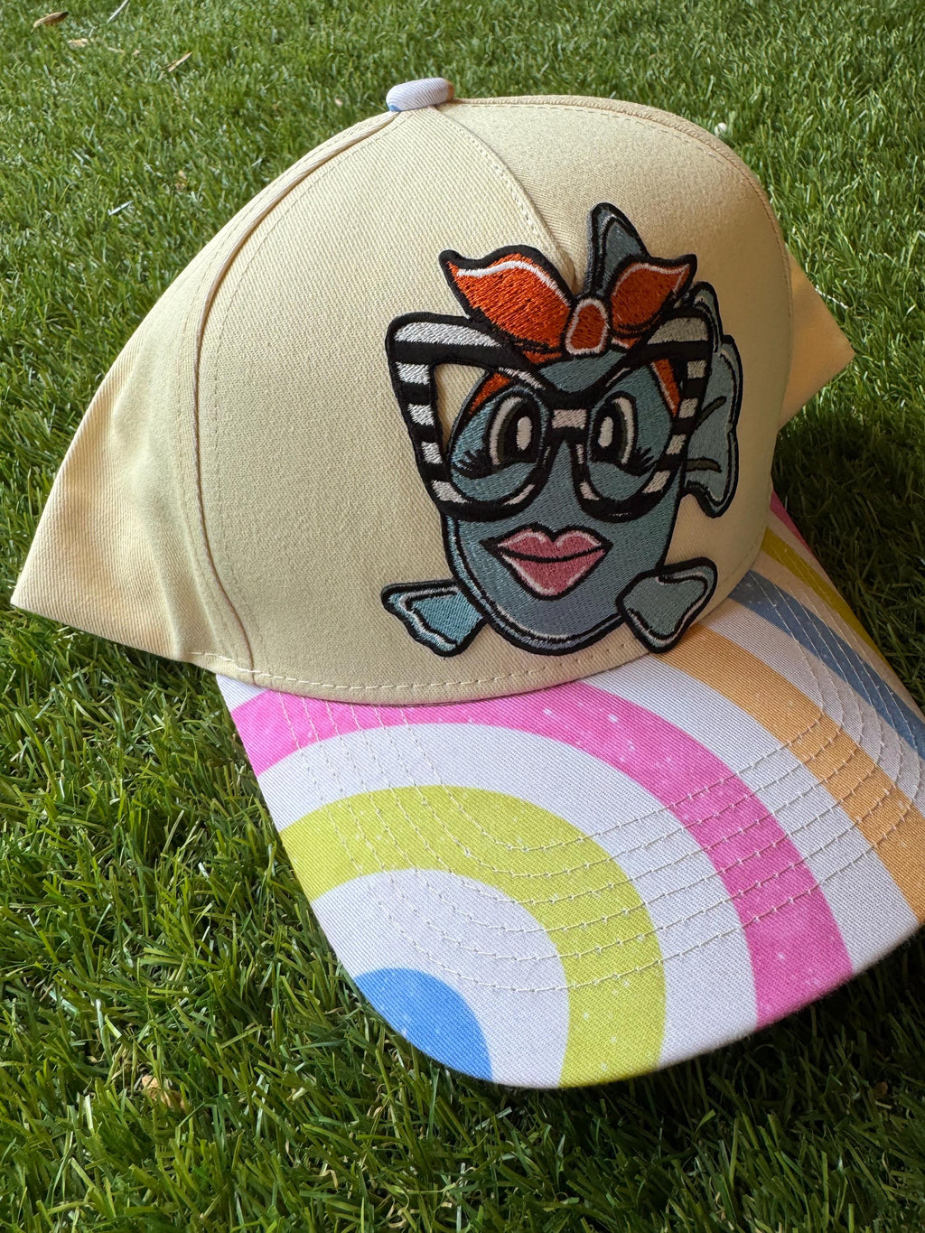 My new favorite fish for summer on canvas hat