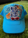 Stay Wild Ocean Child custom trucker hat
