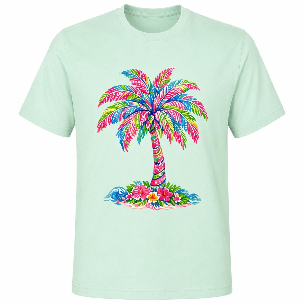 Watercolor Palm Tree