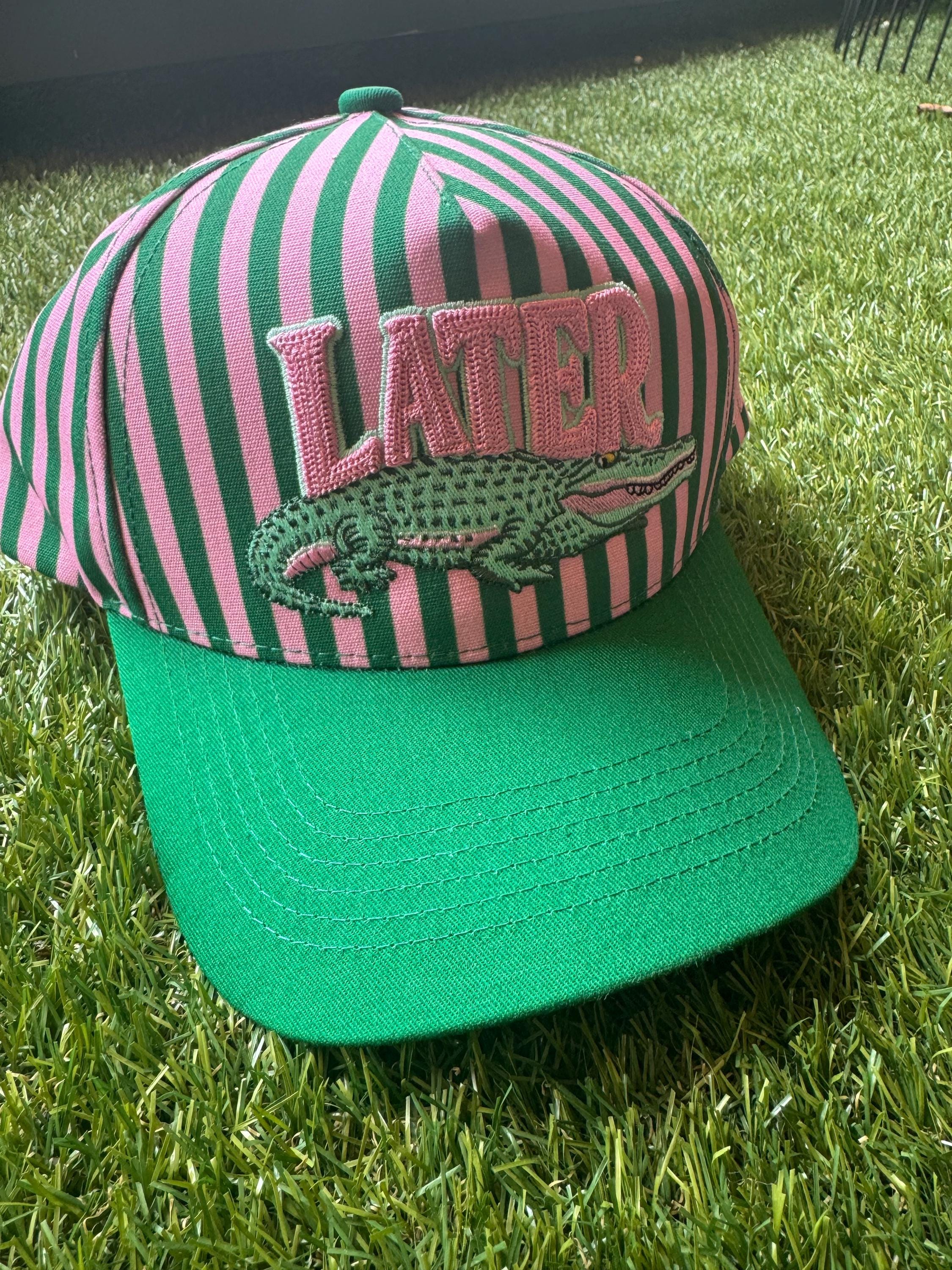 Later Gator Embroidered hats