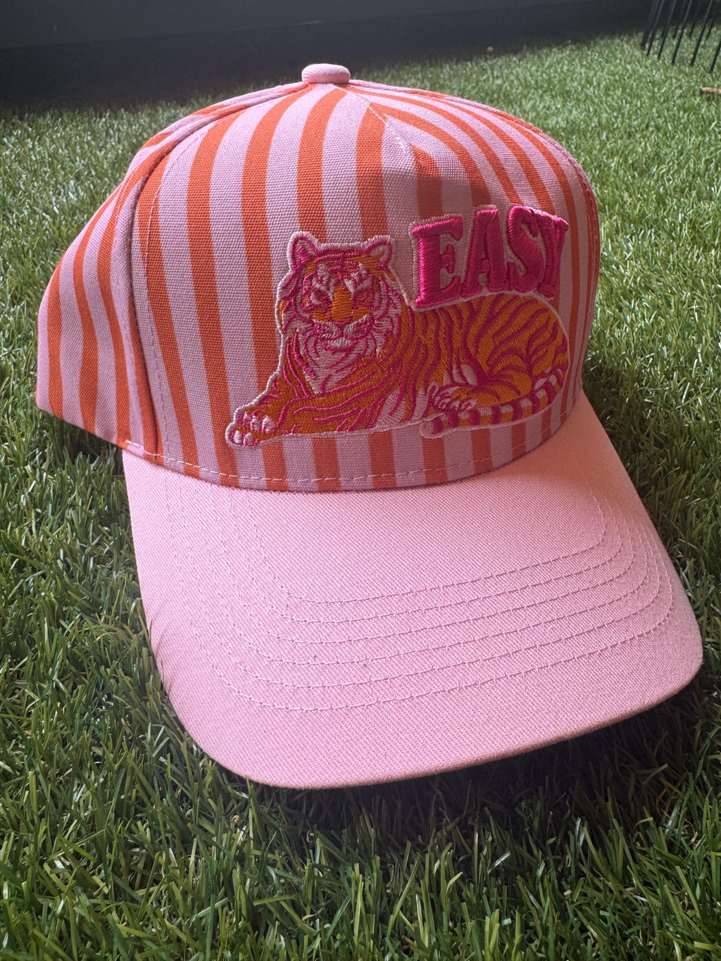 Easy Tiger embroidered trucker hat