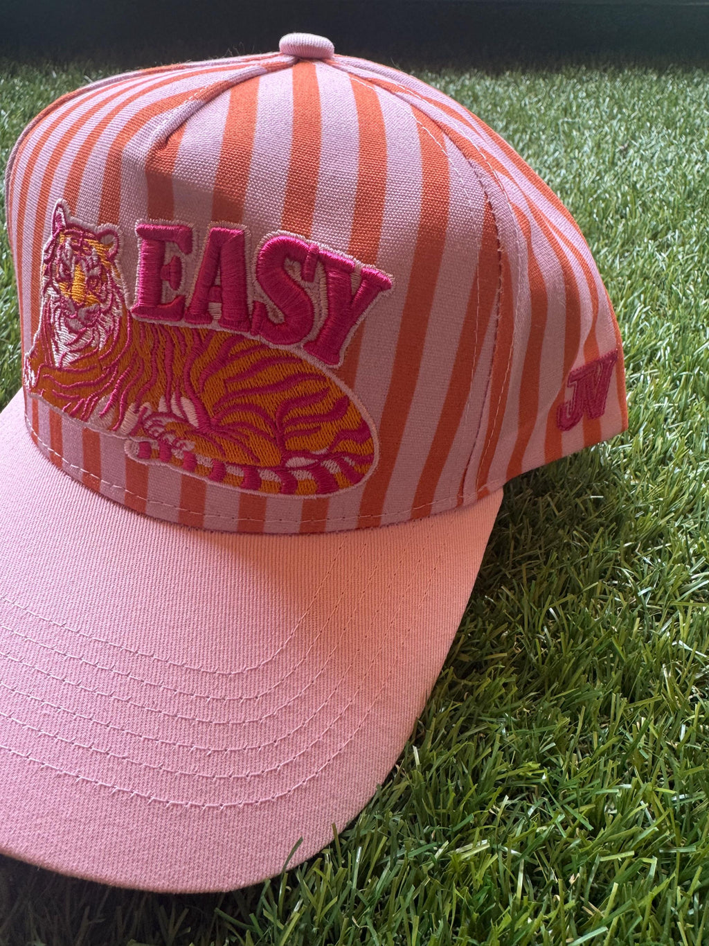 Easy Tiger embroidered trucker hat
