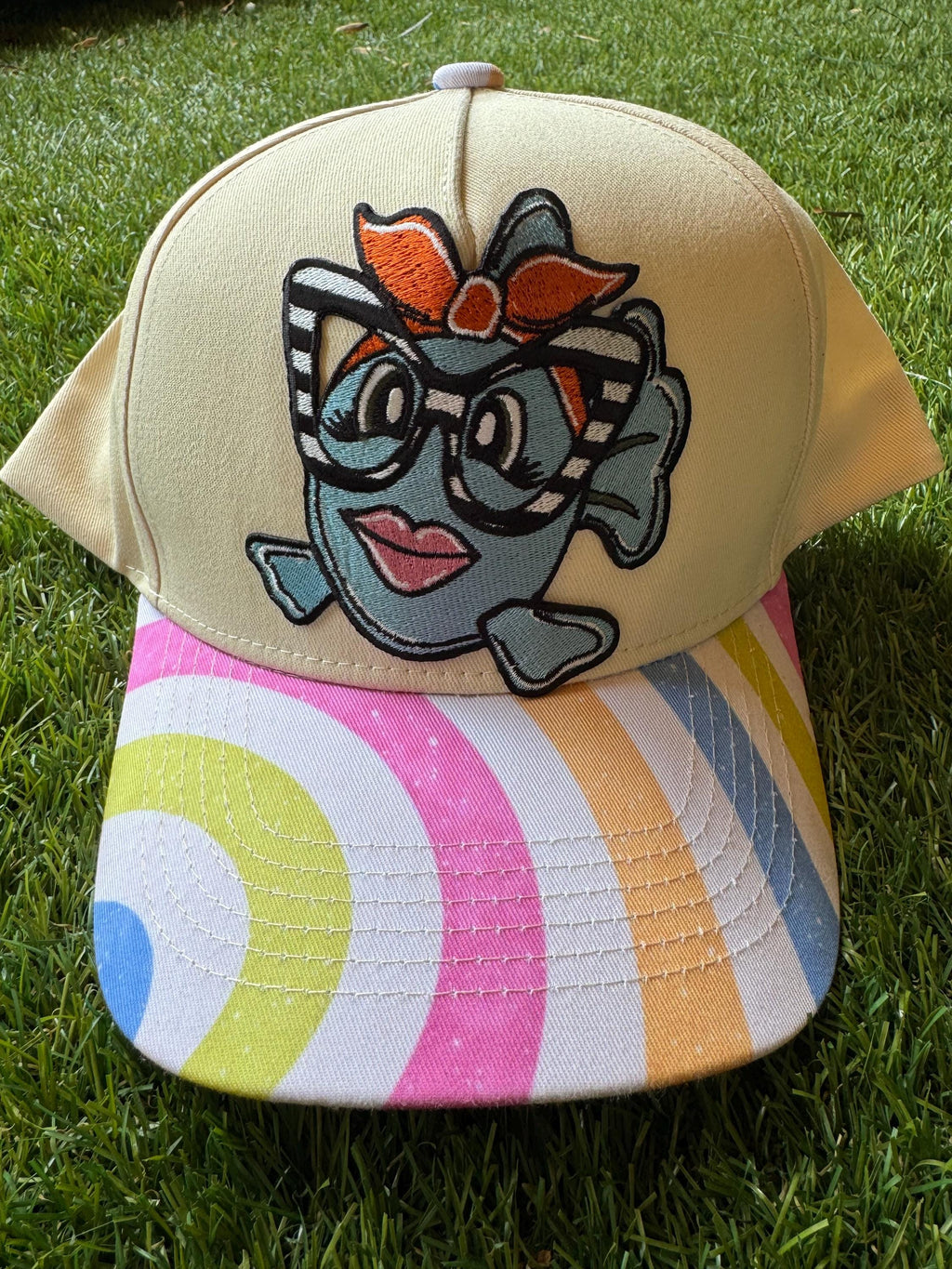 My new favorite fish for summer on canvas hat