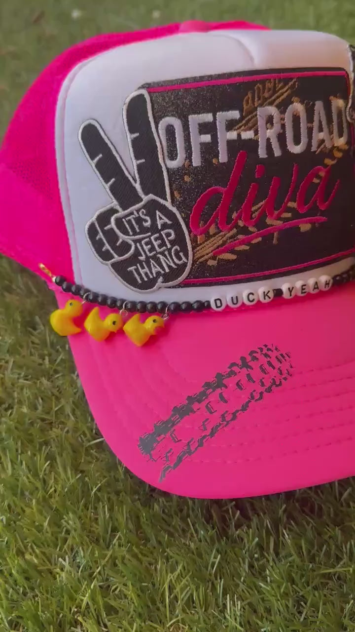 Off Road Diva Jeep trucker hat